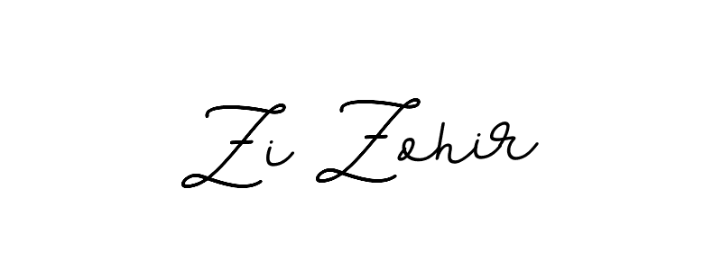How to make Zi Zohir signature? BallpointsItalic-DORy9 is a professional autograph style. Create handwritten signature for Zi Zohir name. Zi Zohir signature style 11 images and pictures png