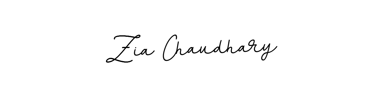 Make a beautiful signature design for name Zia Chaudhary. With this signature (BallpointsItalic-DORy9) style, you can create a handwritten signature for free. Zia Chaudhary signature style 11 images and pictures png