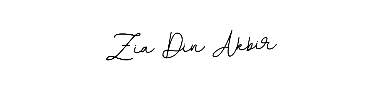 The best way (BallpointsItalic-DORy9) to make a short signature is to pick only two or three words in your name. The name Zia Din Akbir include a total of six letters. For converting this name. Zia Din Akbir signature style 11 images and pictures png