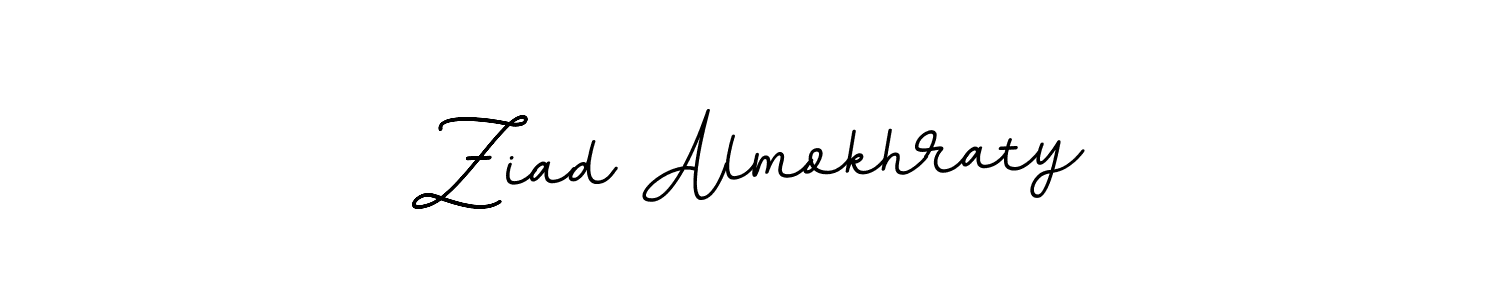 Ziad Almokhraty stylish signature style. Best Handwritten Sign (BallpointsItalic-DORy9) for my name. Handwritten Signature Collection Ideas for my name Ziad Almokhraty. Ziad Almokhraty signature style 11 images and pictures png