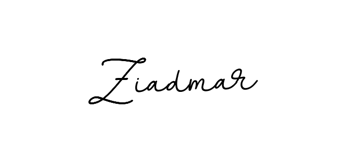 Use a signature maker to create a handwritten signature online. With this signature software, you can design (BallpointsItalic-DORy9) your own signature for name Ziadmar. Ziadmar signature style 11 images and pictures png