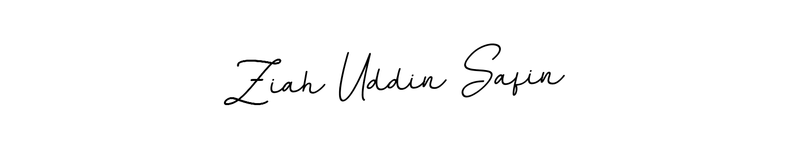 Create a beautiful signature design for name Ziah Uddin Safin. With this signature (BallpointsItalic-DORy9) fonts, you can make a handwritten signature for free. Ziah Uddin Safin signature style 11 images and pictures png