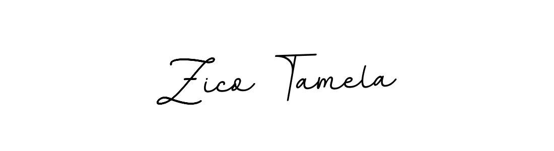Also we have Zico Tamela name is the best signature style. Create professional handwritten signature collection using BallpointsItalic-DORy9 autograph style. Zico Tamela signature style 11 images and pictures png