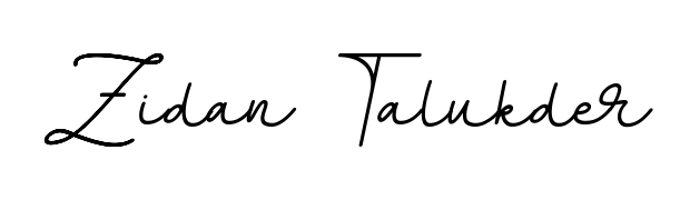 Get an exclusive digital autograph for Zidan Talukder. The BallpointsItalic-DORy9 typeface captures the charm of real penmanship on paper. Zidan Talukder signature style 11 images and pictures png