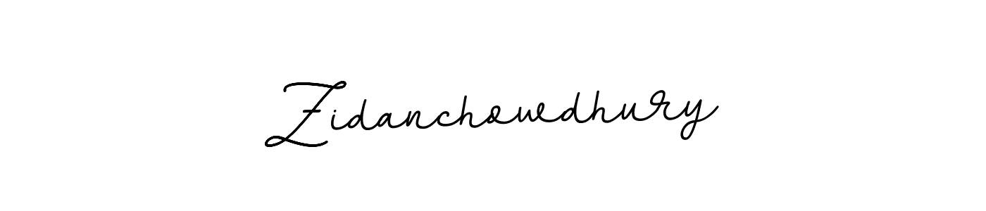 Use a signature maker to create a handwritten signature online. With this signature software, you can design (BallpointsItalic-DORy9) your own signature for name Zidanchowdhury. Zidanchowdhury signature style 11 images and pictures png