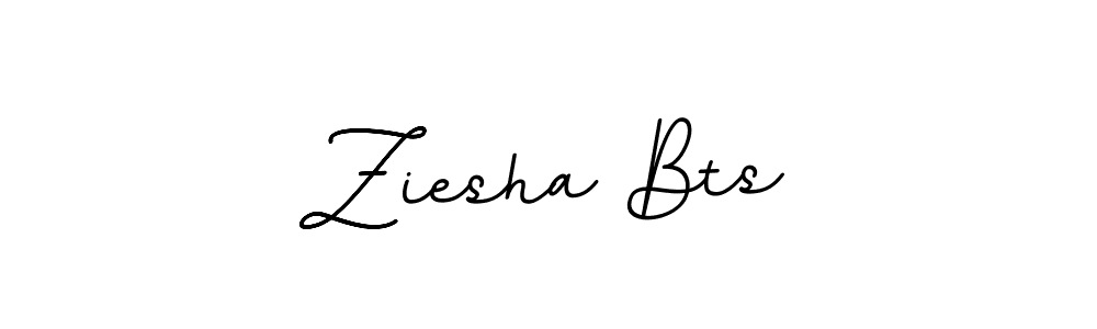 Create a beautiful signature design for name Ziesha Bts. With this signature (BallpointsItalic-DORy9) fonts, you can make a handwritten signature for free. Ziesha Bts signature style 11 images and pictures png