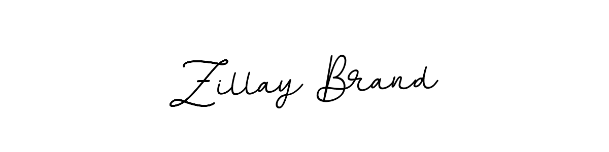 Also You can easily find your signature by using the search form. We will create Zillay Brand name handwritten signature images for you free of cost using BallpointsItalic-DORy9 sign style. Zillay Brand signature style 11 images and pictures png