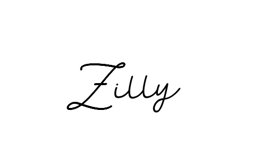 You should practise on your own different ways (BallpointsItalic-DORy9) to write your name (Zilly) in signature. don't let someone else do it for you. Zilly signature style 11 images and pictures png