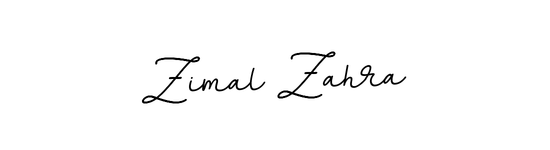 Create a beautiful signature design for name Zimal Zahra. With this signature (BallpointsItalic-DORy9) fonts, you can make a handwritten signature for free. Zimal Zahra signature style 11 images and pictures png