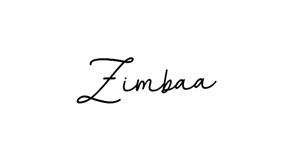 How to make Zimbaa signature? BallpointsItalic-DORy9 is a professional autograph style. Create handwritten signature for Zimbaa name. Zimbaa signature style 11 images and pictures png