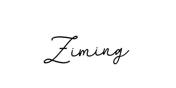 Use a signature maker to create a handwritten signature online. With this signature software, you can design (BallpointsItalic-DORy9) your own signature for name Ziming. Ziming signature style 11 images and pictures png