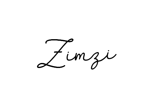 Design your own signature with our free online signature maker. With this signature software, you can create a handwritten (BallpointsItalic-DORy9) signature for name Zimzi. Zimzi signature style 11 images and pictures png