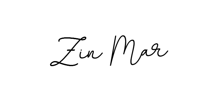 Design your own signature with our free online signature maker. With this signature software, you can create a handwritten (BallpointsItalic-DORy9) signature for name Zin Mar. Zin Mar signature style 11 images and pictures png