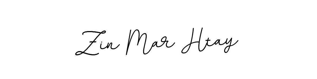 The best way (BallpointsItalic-DORy9) to make a short signature is to pick only two or three words in your name. The name Zin Mar Htay include a total of six letters. For converting this name. Zin Mar Htay signature style 11 images and pictures png