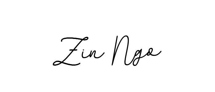 Zin Ngo stylish signature style. Best Handwritten Sign (BallpointsItalic-DORy9) for my name. Handwritten Signature Collection Ideas for my name Zin Ngo. Zin Ngo signature style 11 images and pictures png
