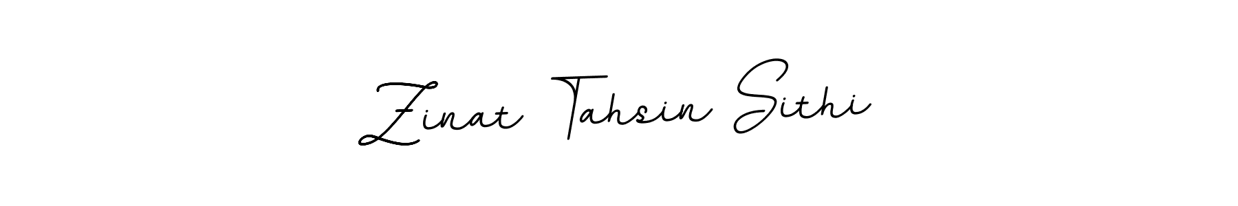 Use a signature maker to create a handwritten signature online. With this signature software, you can design (BallpointsItalic-DORy9) your own signature for name Zinat Tahsin Sithi. Zinat Tahsin Sithi signature style 11 images and pictures png