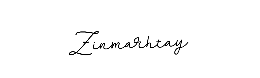 Also we have Zinmarhtay name is the best signature style. Create professional handwritten signature collection using BallpointsItalic-DORy9 autograph style. Zinmarhtay signature style 11 images and pictures png