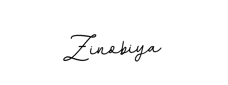 Make a beautiful signature design for name Zinobiya. With this signature (BallpointsItalic-DORy9) style, you can create a handwritten signature for free. Zinobiya signature style 11 images and pictures png