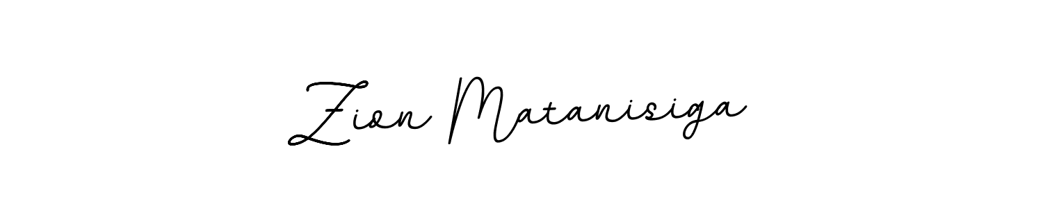 Create a beautiful signature design for name Zion Matanisiga. With this signature (BallpointsItalic-DORy9) fonts, you can make a handwritten signature for free. Zion Matanisiga signature style 11 images and pictures png