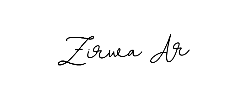 Also You can easily find your signature by using the search form. We will create Zirwa Ar name handwritten signature images for you free of cost using BallpointsItalic-DORy9 sign style. Zirwa Ar signature style 11 images and pictures png