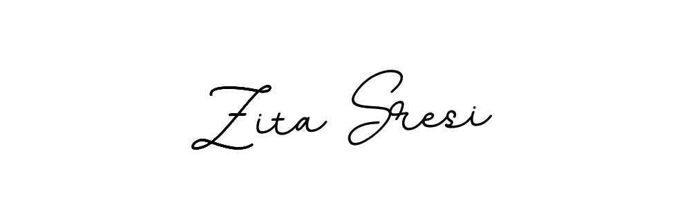 It looks lik you need a new signature style for name Zita Sresi. Design unique handwritten (BallpointsItalic-DORy9) signature with our free signature maker in just a few clicks. Zita Sresi signature style 11 images and pictures png