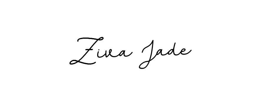 if you are searching for the best signature style for your name Ziva Jade. so please give up your signature search. here we have designed multiple signature styles  using BallpointsItalic-DORy9. Ziva Jade signature style 11 images and pictures png