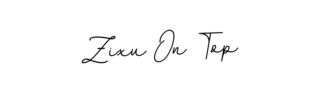 Once you've used our free online signature maker to create your best signature BallpointsItalic-DORy9 style, it's time to enjoy all of the benefits that Zixu On Top name signing documents. Zixu On Top signature style 11 images and pictures png