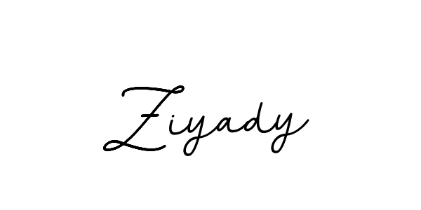 Make a beautiful signature design for name Ziyady. With this signature (BallpointsItalic-DORy9) style, you can create a handwritten signature for free. Ziyady signature style 11 images and pictures png