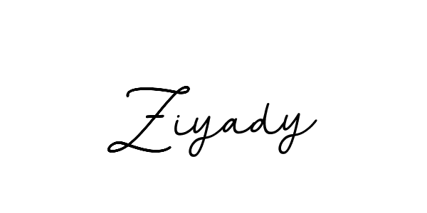 Design your own signature with our free online signature maker. With this signature software, you can create a handwritten (BallpointsItalic-DORy9) signature for name Ziyady. Ziyady signature style 11 images and pictures png