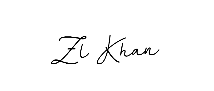 Also You can easily find your signature by using the search form. We will create Zl Khan name handwritten signature images for you free of cost using BallpointsItalic-DORy9 sign style. Zl Khan signature style 11 images and pictures png