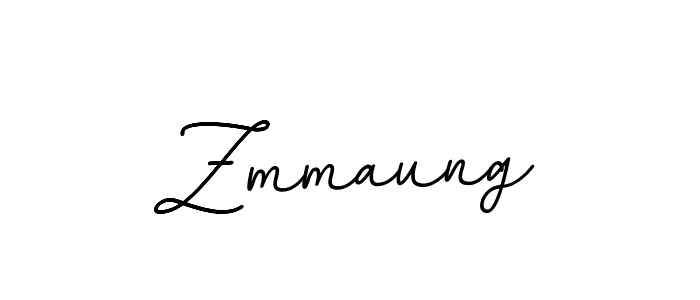 Use a signature maker to create a handwritten signature online. With this signature software, you can design (BallpointsItalic-DORy9) your own signature for name Zmmaung. Zmmaung signature style 11 images and pictures png