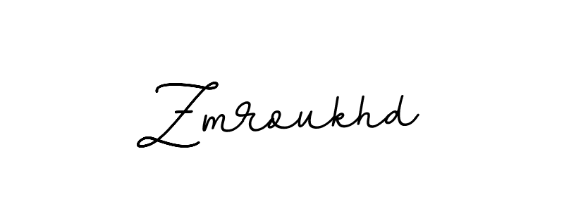 You should practise on your own different ways (BallpointsItalic-DORy9) to write your name (Zmroukhd) in signature. don't let someone else do it for you. Zmroukhd signature style 11 images and pictures png