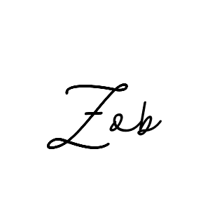 Use a signature maker to create a handwritten signature online. With this signature software, you can design (BallpointsItalic-DORy9) your own signature for name Zob. Zob signature style 11 images and pictures png
