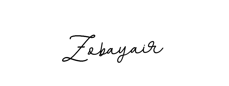 You should practise on your own different ways (BallpointsItalic-DORy9) to write your name (Zobayair) in signature. don't let someone else do it for you. Zobayair signature style 11 images and pictures png