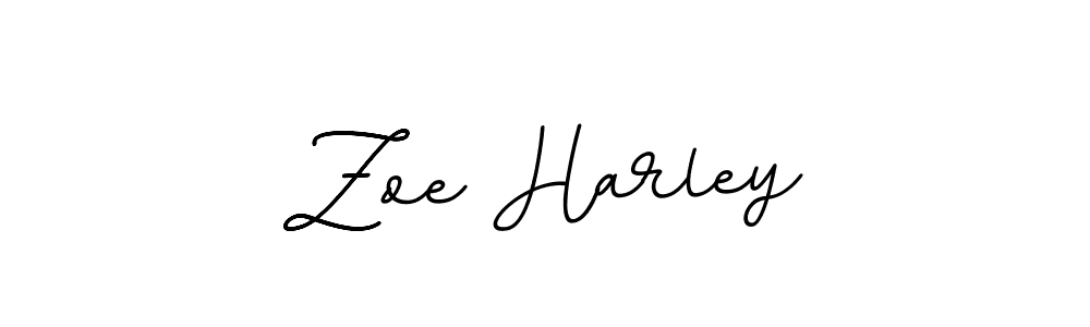 The best way (BallpointsItalic-DORy9) to make a short signature is to pick only two or three words in your name. The name Zoe Harley include a total of six letters. For converting this name. Zoe Harley signature style 11 images and pictures png