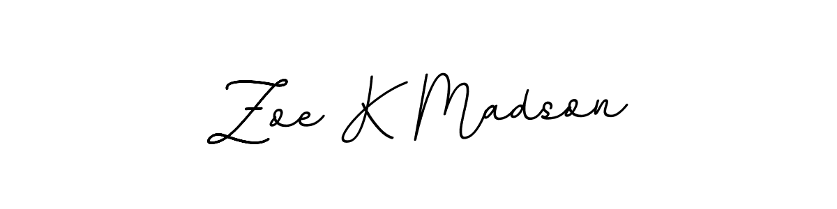 Similarly BallpointsItalic-DORy9 is the best handwritten signature design. Signature creator online .You can use it as an online autograph creator for name Zoe K Madson. Zoe K Madson signature style 11 images and pictures png