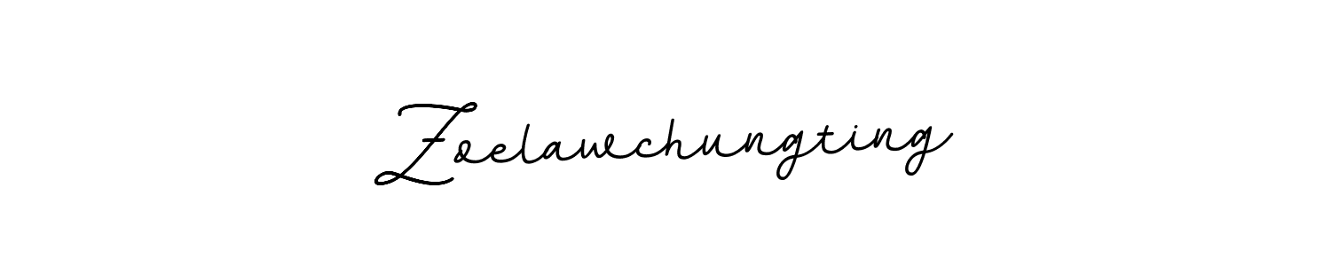 How to Draw Zoelawchungting signature style? BallpointsItalic-DORy9 is a latest design signature styles for name Zoelawchungting. Zoelawchungting signature style 11 images and pictures png