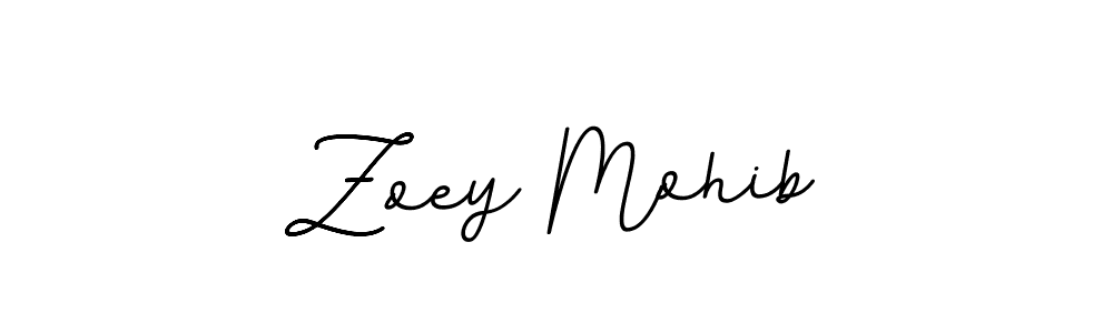 Here are the top 10 professional signature styles for the name Zoey Mohib. These are the best autograph styles you can use for your name. Zoey Mohib signature style 11 images and pictures png