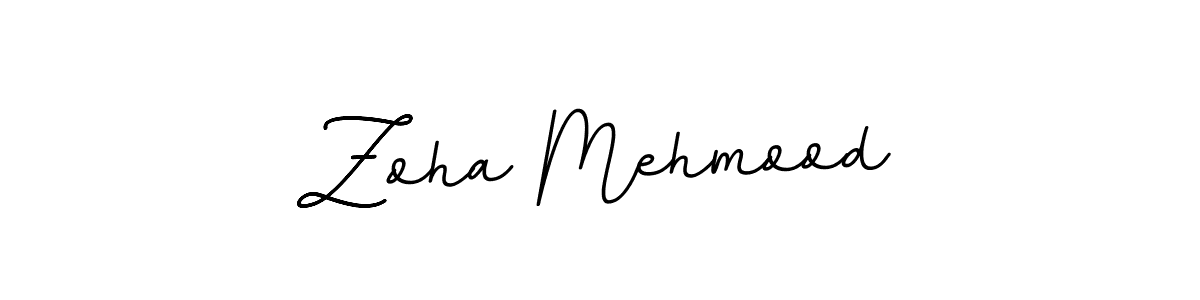 Make a beautiful signature design for name Zoha Mehmood. Use this online signature maker to create a handwritten signature for free. Zoha Mehmood signature style 11 images and pictures png