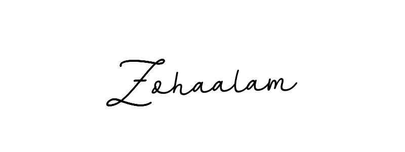 How to make Zohaalam signature? BallpointsItalic-DORy9 is a professional autograph style. Create handwritten signature for Zohaalam name. Zohaalam signature style 11 images and pictures png