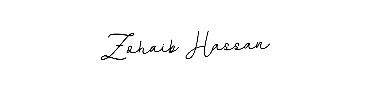 This is the best signature style for the Zohaib Hassan name. Also you like these signature font (BallpointsItalic-DORy9). Mix name signature. Zohaib Hassan signature style 11 images and pictures png