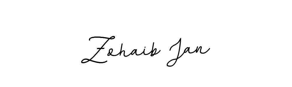 Make a beautiful signature design for name Zohaib Jan. With this signature (BallpointsItalic-DORy9) style, you can create a handwritten signature for free. Zohaib Jan signature style 11 images and pictures png