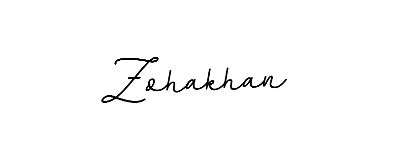 Make a beautiful signature design for name Zohakhan. Use this online signature maker to create a handwritten signature for free. Zohakhan signature style 11 images and pictures png