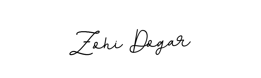 Use a signature maker to create a handwritten signature online. With this signature software, you can design (BallpointsItalic-DORy9) your own signature for name Zohi Dogar. Zohi Dogar signature style 11 images and pictures png