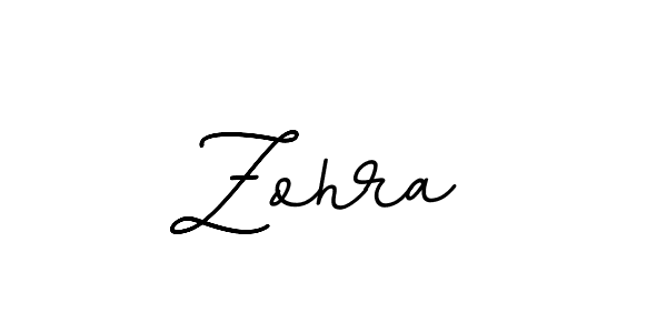 You should practise on your own different ways (BallpointsItalic-DORy9) to write your name (Zohra ) in signature. don't let someone else do it for you. Zohra  signature style 11 images and pictures png