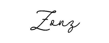 Make a beautiful signature design for name Zonz. With this signature (BallpointsItalic-DORy9) style, you can create a handwritten signature for free. Zonz signature style 11 images and pictures png