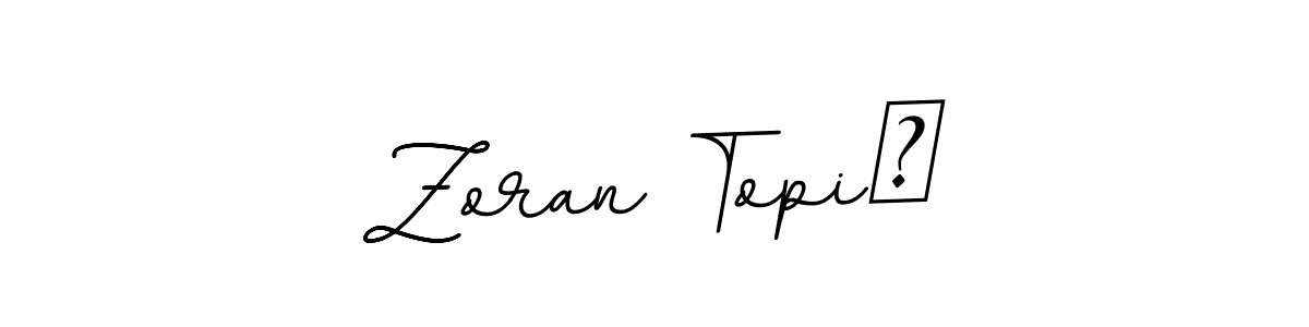 Check out images of Autograph of Zoran Topić name. Actor Zoran Topić Signature Style. BallpointsItalic-DORy9 is a professional sign style online. Zoran Topić signature style 11 images and pictures png