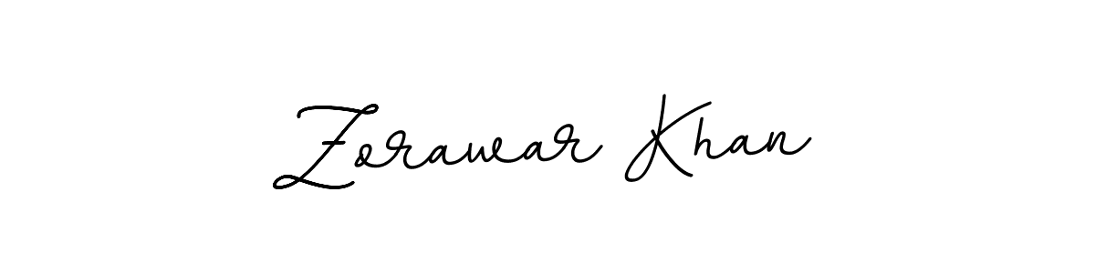 Create a beautiful signature design for name Zorawar Khan. With this signature (BallpointsItalic-DORy9) fonts, you can make a handwritten signature for free. Zorawar Khan signature style 11 images and pictures png