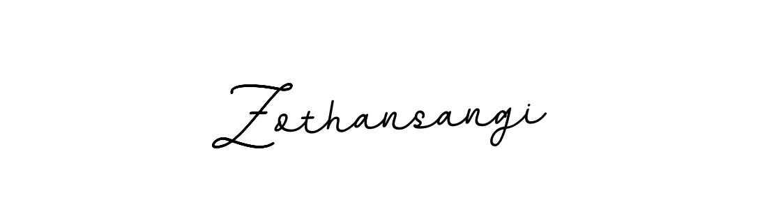 Design your own signature with our free online signature maker. With this signature software, you can create a handwritten (BallpointsItalic-DORy9) signature for name Zothansangi. Zothansangi signature style 11 images and pictures png