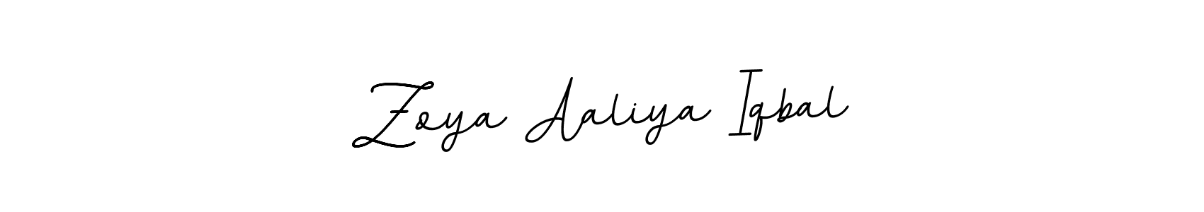 It looks lik you need a new signature style for name Zoya Aaliya Iqbal. Design unique handwritten (BallpointsItalic-DORy9) signature with our free signature maker in just a few clicks. Zoya Aaliya Iqbal signature style 11 images and pictures png